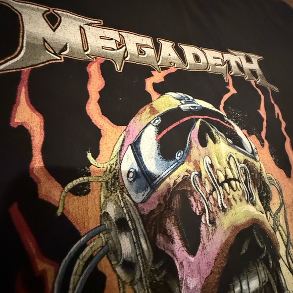 3X MEGADEATH Tee - Picture 2 of 5